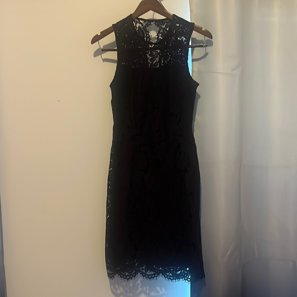 Maroon banana republic dress